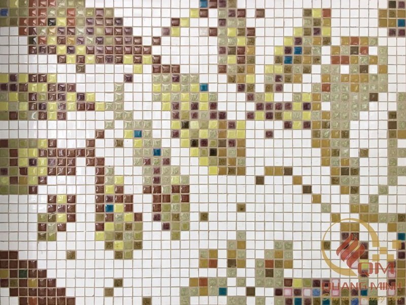 Gạch mosaic gốm đa dạng về mẫu mã mang đến nhiều sự lựa chọn cho không gian sống