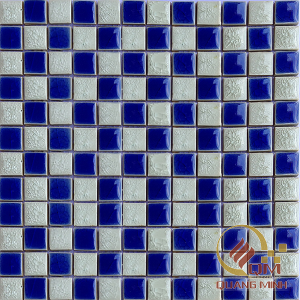 Gạch Mosaic Gốm Trộn Màu 2.3 x 2.3 QM-MT2326