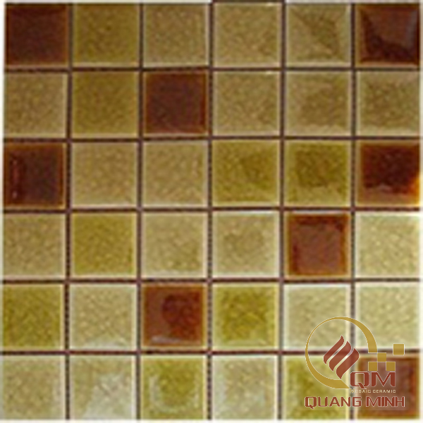 Gạch Gốm Mosaic Màu Trộn 5 x 5 QM-MT502
