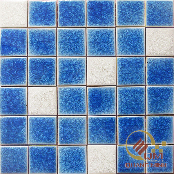 Gạch Gốm Mosaic Màu Trộn 5 x 5 QM-MT504