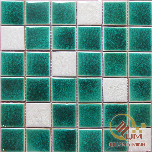 Gạch Mosaic Gốm Trộn Màu 5 x 5 QM-MT505