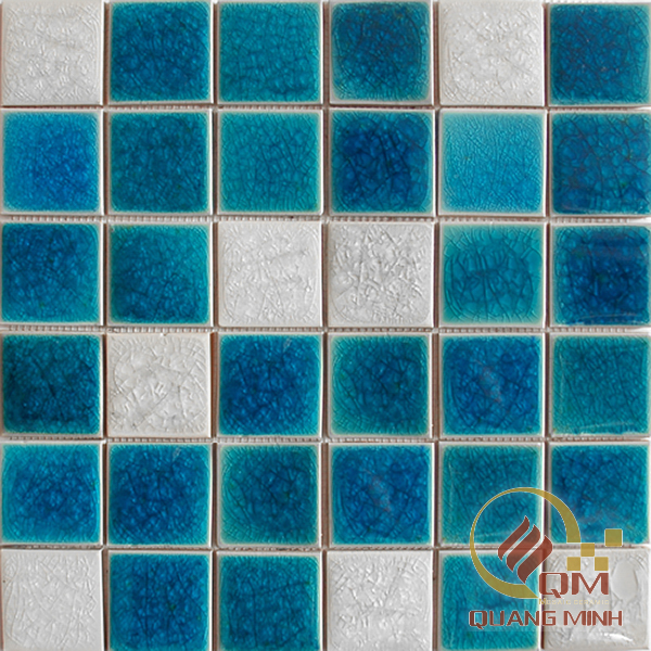 Gạch Mosaic Gốm Trộn Màu 5 x 5 QM-MT508