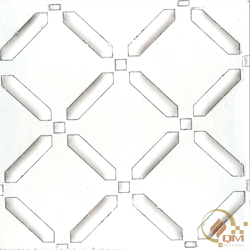 Gạch Mosaic Vuông 3D 10×10 QM-3D1027
