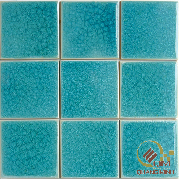 Gạch Gốm  Mosaic Vuông Màu Đơn 10 x 10 QM-MD1009