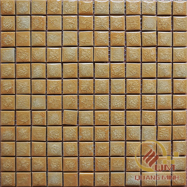 Gạch Gốm Mosaic Vuông Màu Đơn 2.3 x 2.3 QM-MD2305