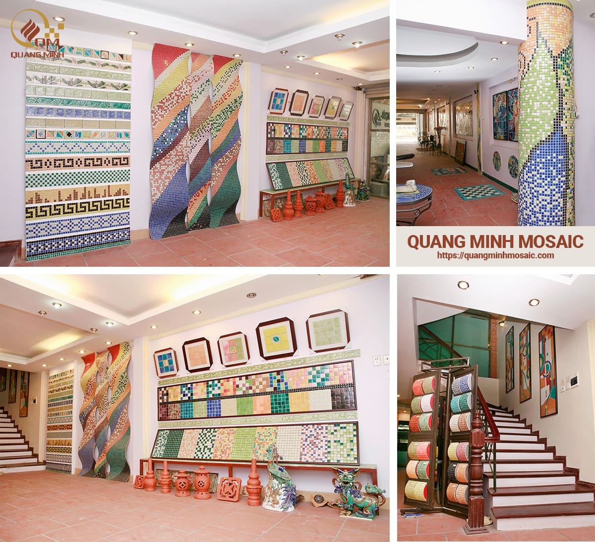 Nhà sản xuất gạch mosaic Quang Minh Mosaic
