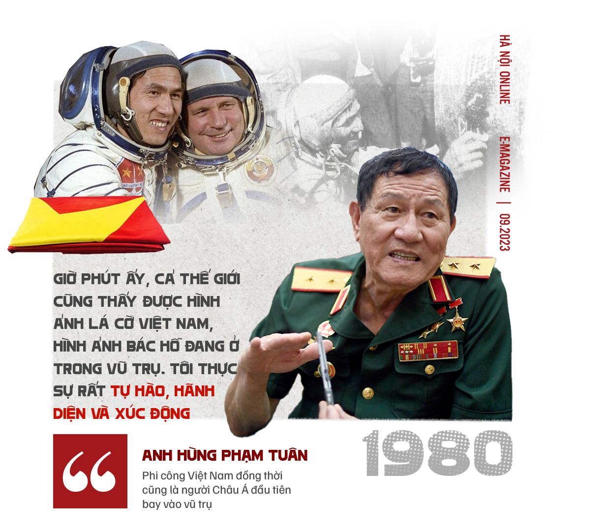 Anh Hùng Phạm Tuân-Phi công Việt Nam đầu tiên bay vào vũ trụ